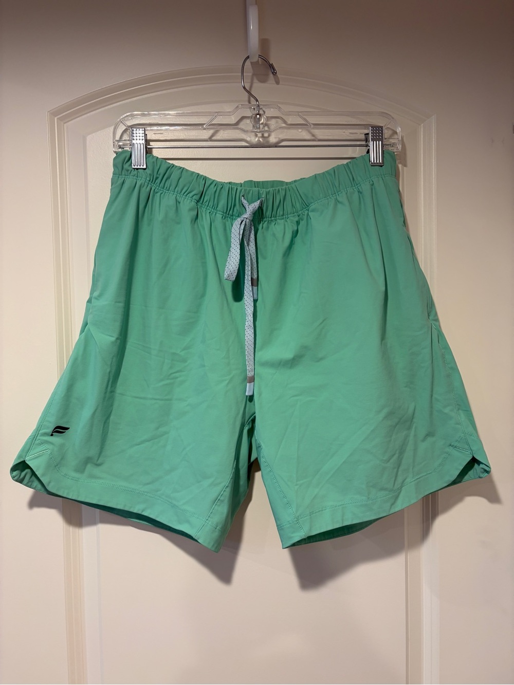Fabletics Men’s Light Green The One Lined Shorts - Est. M